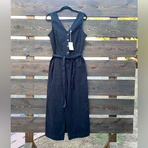 Universa Thread black crop romper #56